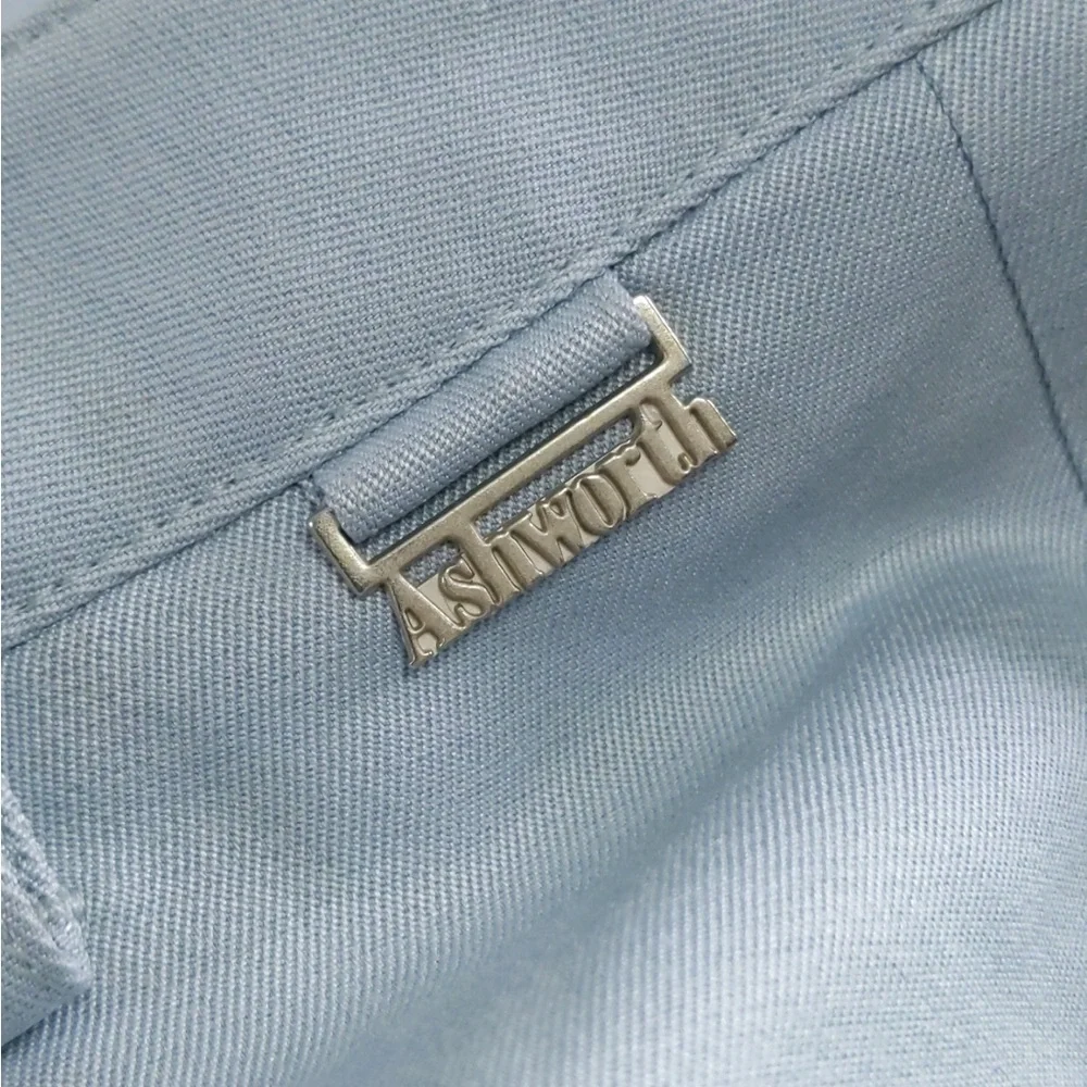 Ashworth Light Blue Golf Shorts - Picture 9 of 9